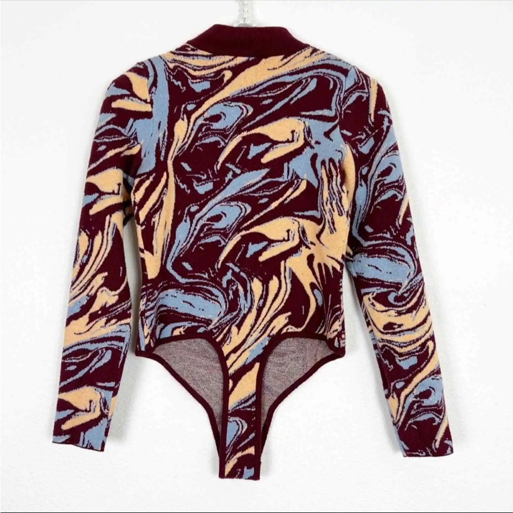 Nasty Gal NWT bodysuit turtleneck knit